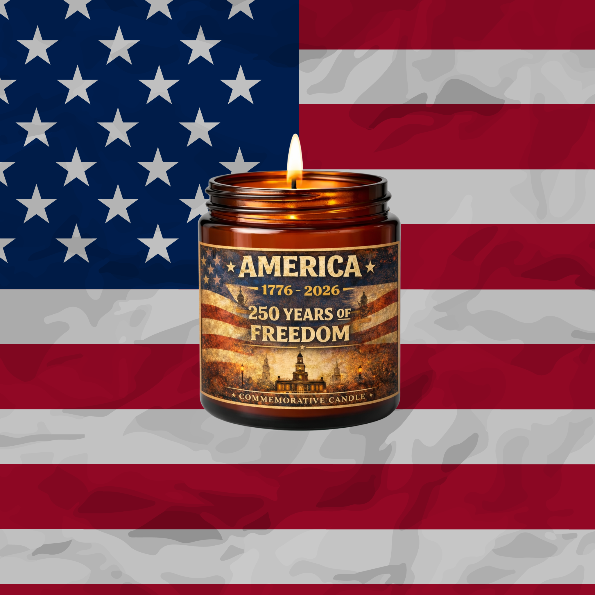 250th Anniversary Freedom Candle | 1776–2026 Limited Edition