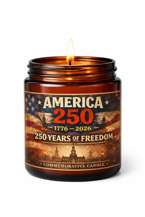America 250 Commemorative Candle | Limited Edition 1776-2026