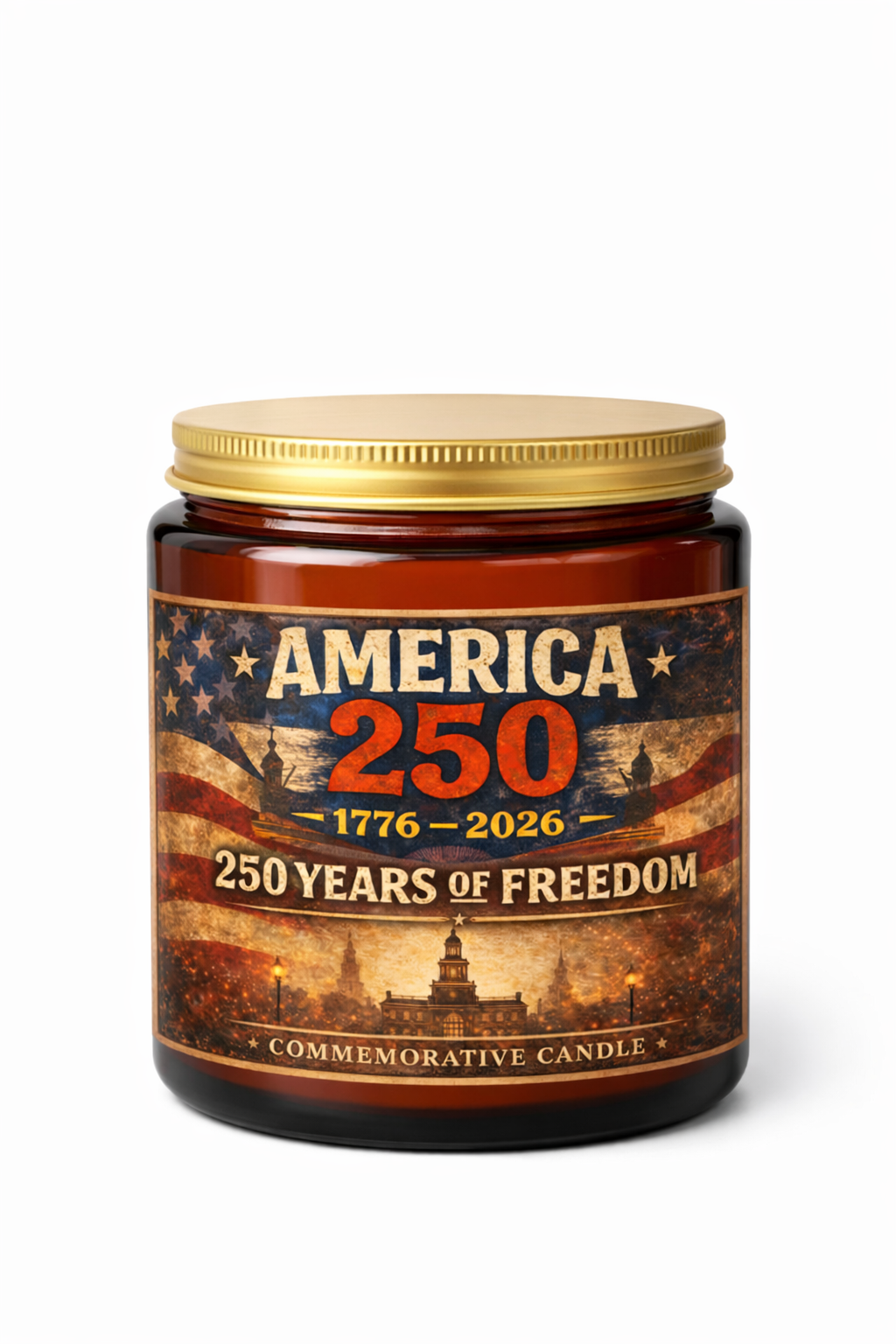 America 250 Commemorative Candle | Limited Edition 1776-2026